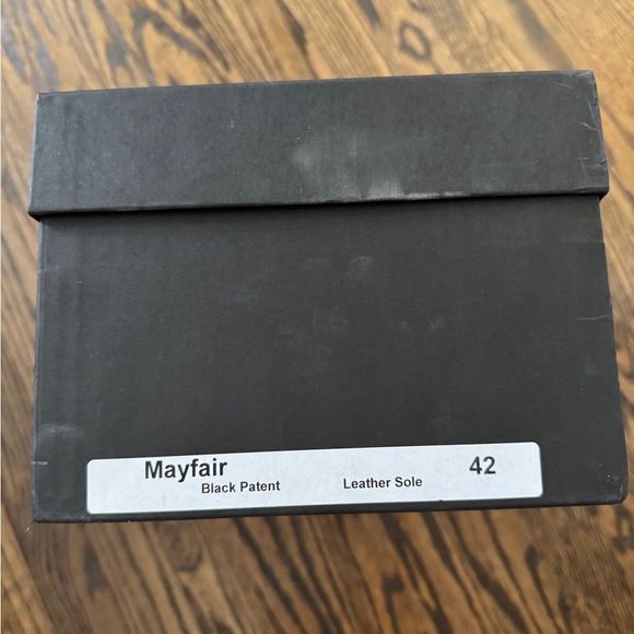 Thomas Bird Mayfair Black Patent Leather Wholecut Men’s dress shoes - Picture 12 of 13